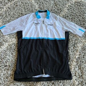 TREK TRAVEL Cycling Jersey, size men’s medium